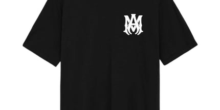 Amiri MA Core Logo Tee in black cotton