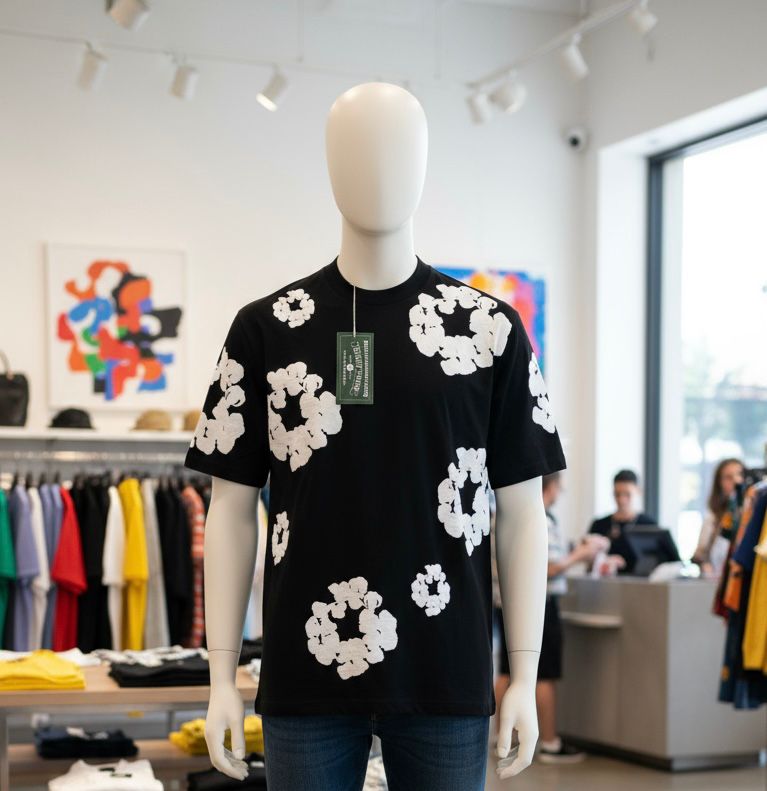 Denim Tears Shirt Black/white