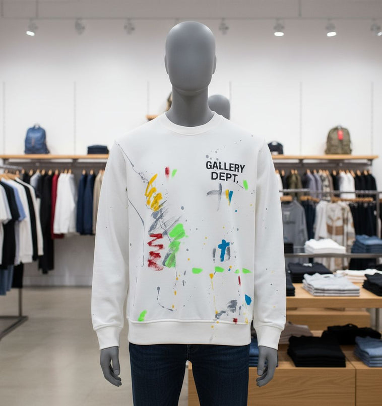 Gallery Dept Paint Splatter Hoodie