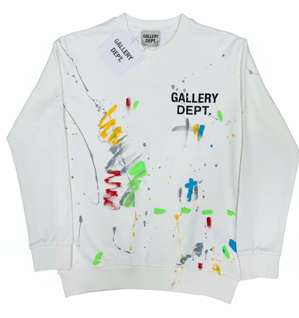 Gallery Dept Paint Splatter Hoodie